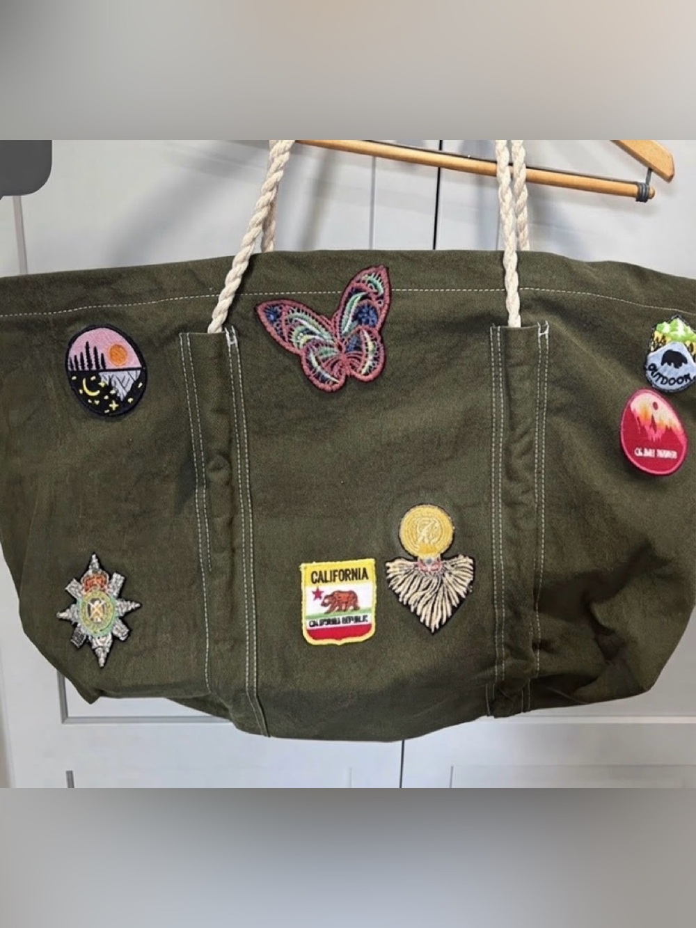 Free People Been There Badge Tote. Like New